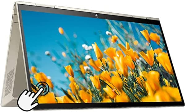 Hp Envy X360 2 En 1 13.3 Pulgadas Fhd Ips Pantalla Táctil Plataforma Intel Evo 11ª Generación Core I5-1135G7 Hasta 4.2 Ghz Memoria De 8 Gb Ssd Pcie De 256 Gb Lector De Huellas Dactilares Teclado Retroiluminado Win11 Con Accesorios