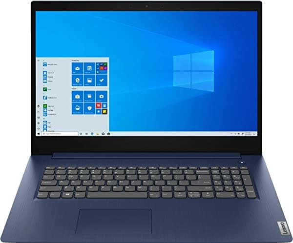 Lenovo Ideapad 3 17 Laptop 17.3 "Hd + Pantalla Intel 10Th Gen Quad-Core I5-1035G1 20Gb Ram 256Gb Ssd + 1Tb Hdd Webcam Dolby Audio Usb 3.0 Hdmi Abyss B