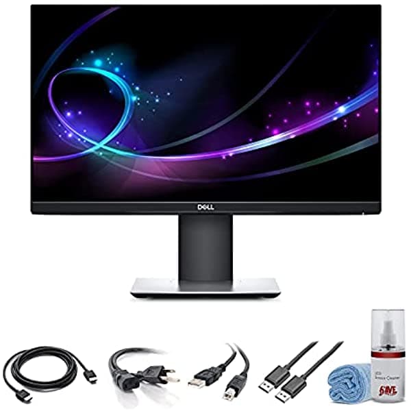 Dell P2419H Monitor Ips De Bisel Ultrafino De 24 Pulgadas 169 (P2419H) + Cable Hdmi + Kit De Limpieza Lcd. Paquete De Iniciación