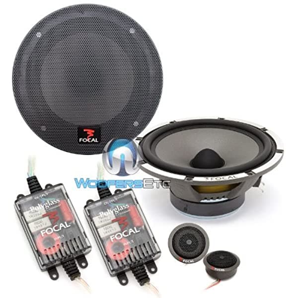 Focal P165V15 Altavoces Componentes De 2 Vías De 6.5" Performance P 165