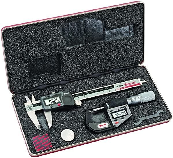 Starrett S766Az Inch Tool Electronic Tool Conjunto De Sin Salida
