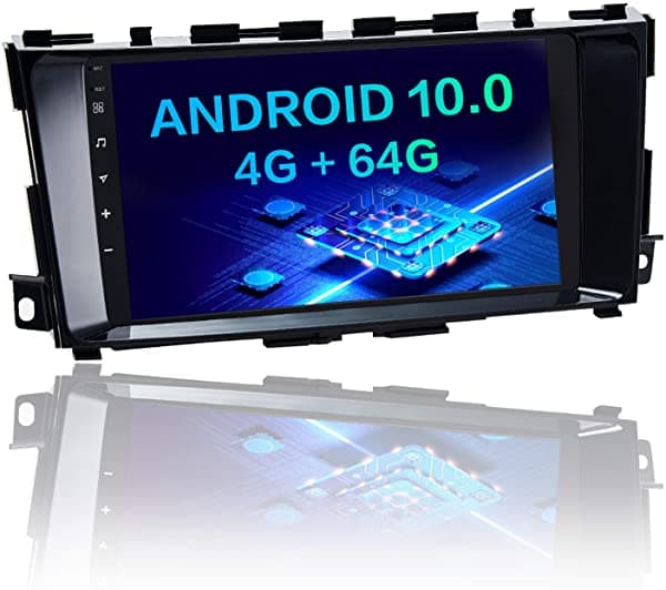 Dasaita 9 Pulgadas Android Central Multimedia para Nissan Teana Altima 2014 2015 2016 2017 2018 Bluetooth Estéreo para Auto con Navegación CarPlay Android Auto DSP Radio