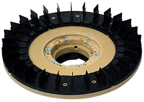Diamabrush Por Malish 941601202 16-Inch Hormigón Prep Plus Herramienta 25 Grano Función De Contador Las Agujas Del Reloj Con Placa Np9200 Embrague Y Riser De 15 Pulgadas