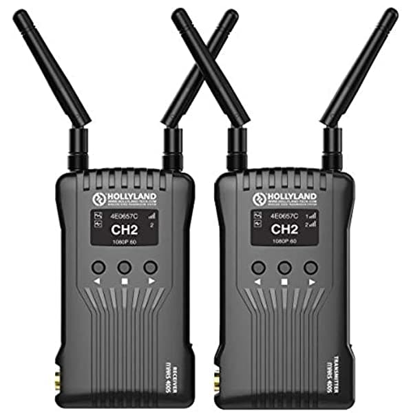 Hollyland Mars 400S Sdi/Hdmi Sistema De Transmisión De Vídeo Inalámbrico Incluye Transmisor Y Receptor