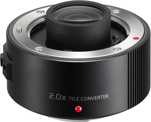 Panasonic Lumix 2.0 X Teleconverter Color Negro De Lente (Dmw-Tc20)
