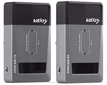 Vaxis Atom 500 Hdmi Sistema De Transmisión De Vídeo Inalámbrico 1080P App Monitoreo De 500 Pies De Largo Alcance Transmisor Y Receptor Kit