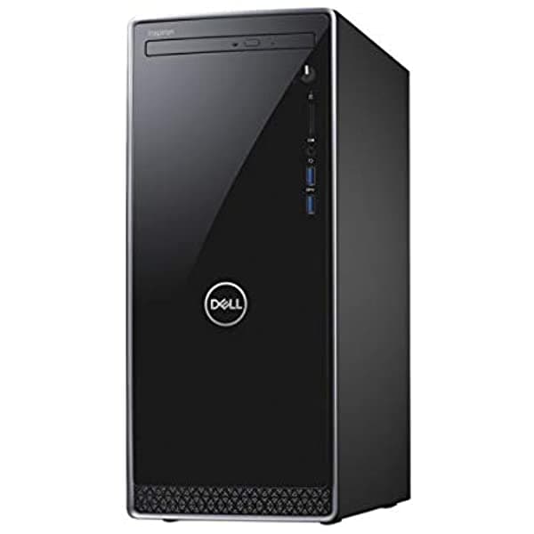 Computadora de Escritorio Dell Inspiron 8ª Generación Intel Quad-Core i3-8100 3.6 GHz (supera al i5-7400) 8 GB DDR4 RAM 1 TB 7200 RPM HDD DVDRW WiFi Bluetooth USB 3.1 HDMI Teclado y Mouse Windows 10 Profesional 3760