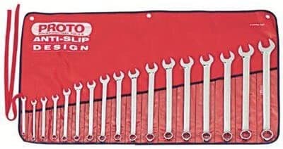 Stanley Proto J1200Rm-T500 12 Point Métricas Llave Combinada (17 Piezas Full Polaco