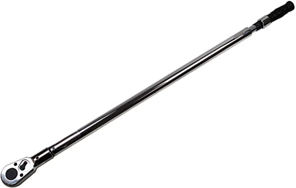 K Tool International - Llave De Par Ajustable De 3/4 Pulgadas 100-600 Pies/Lbs Agarre Cómodo Preciso +/- 4% En Sentido Horario +/- 6% En Sentido Contrario A Las Agujas Del Reloj Fabricado En Estados Unidos Kti72176A