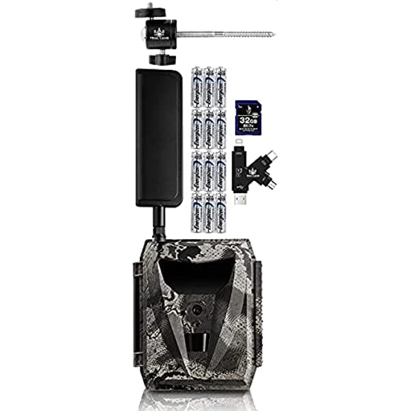 Spartan Gocam Ghost At&T 4G Lte - Cámara De Seguimiento Celular Con Baterías Tarjeta Sd Lector De Tarjetas Soporte FUS-SGCGACBSCR
