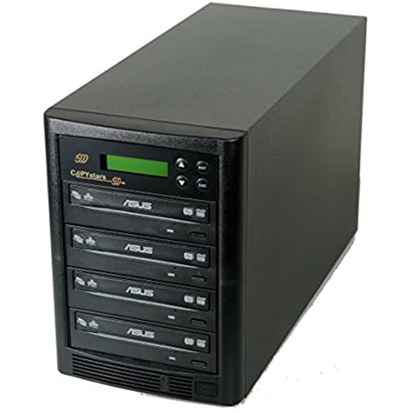 Copystar Sys-500Gb-4+Usb-Cst Dvd Duplicador 500 Gb Disco Duro Smart Plus Usb 3.0 A 4 Cd Dvd Quemadores Sata Tower