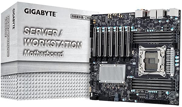 Gigabyte (Chipset Intel C612 2 X Lga 2011-3 Atx Ddr4 3 X Gbe Lan 13 X Sata3 1 X Msata/Placa Base Para Servidor) Na ‎MW51-HP0