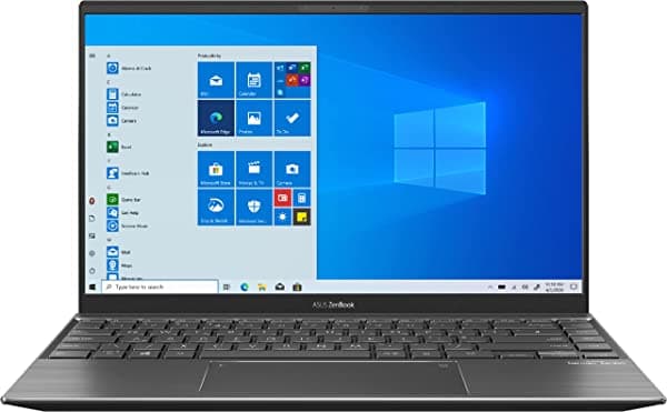Asus Laptops Zenbook 14 Ryzen 5 5500U 256Gb Ssd 8Gb Ram 14" Full Hd Geforce Mx450 Q408UG-211.BL