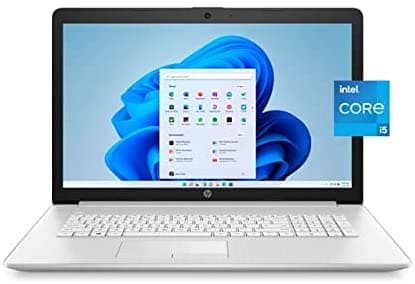 Hp Laptop Fhd Ips 2022 De 17.3 Pulgadas Procesador Intel Core I5-1135G7 8 Gb De Ram Ssd De 512 Gb Teclado Retroiluminado Gráficos Intel Iris Xe Hdmi Wifi Cámara Web Windows 11 Home Plateado Soporte Ift De 2 Semanas 14-x360-gold