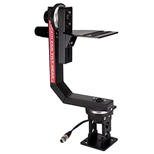 PROAIM Proal Profesional Motorizado Sr. Pan Tilt Head 12V Joystick Control Dslr Video Camara Videocamaras Up 7.5 Kg 16.5 Lbs Trípode De Grúa De Fama + Trans PT-SR