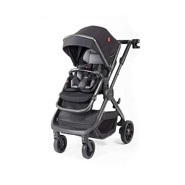 Diono Quantum2 Cochecito Multimodo 3 En 1 Cubo Negro (72305)