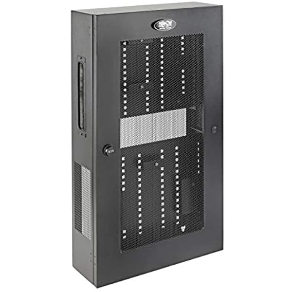 Tripp Lite Estante Inteligente 3U Perfil Bajo Montaje Vertical Profundidad Del Interruptor Carcasa De Cableado De Montaje En Pared Soportes Ajustables Caja De Estante De Pared (Srwf6Umod)