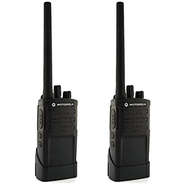 aSavings Motorola Rmv2080 On-Site 8 Channel Vhf Rugged Two-Way Business Radio con Noaa (Black) (Two Count)
