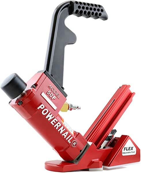 Powernail 50P Flex 18 Gauge Neumático De Madera Duradera Suelo Nailer 50PFLEXW