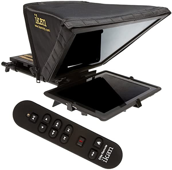 Ikan Pt-Elite-U-Rc Elite - Kit Universal De Teleprompter Para Tableta Con Control Remoto Elite (Negro)