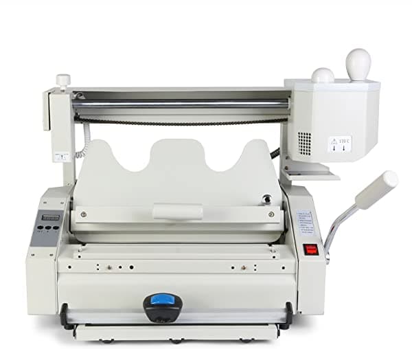 Vevor Máquina De Encuadernación Inalámbrica Para Libros De Pegamento A4 Manual Con Pegamento Caliente 110 V Con Columna Vertebral De Fresado Máquina De Encuadernación Más Gruesa Para Libros De Papel Álbumes Y Cuadernos bm01