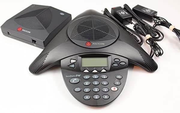 Polycom Soundstation 2W Con Micrófonos De Extensión 2200-07800-160-2200-07840-001
