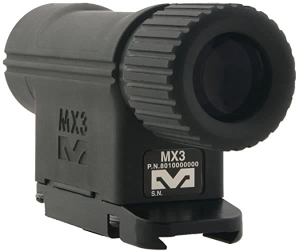 Meprolight 1500 - Lupa De Caza Para Airsoft Y Paintball 3X Para Miras De Reflejos Y Puntos Rojos Negro 0.118 X 1.181 In Mepro MX3