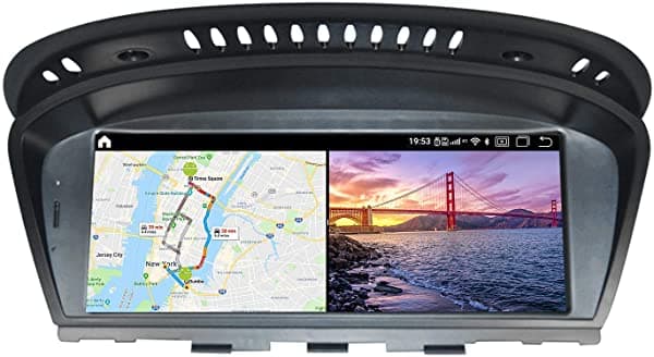 Koason Android 8.8 Pulgadas Pantalla Monitores Audio Estéreo Multimedia Navegación Gps Para Bmw Old 3 5 Series E60 E61 E63 2007-2010 Ccc KS-W195