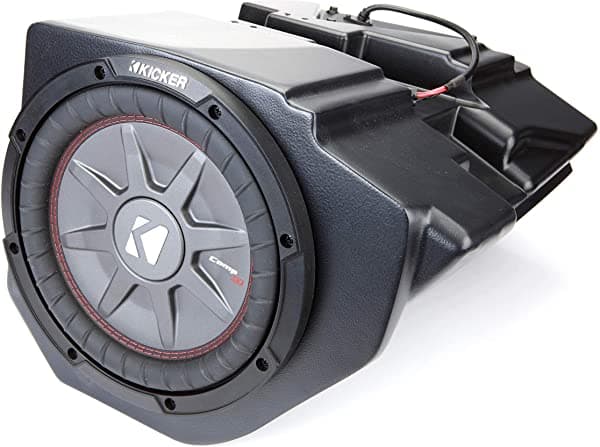 Pacific Stereo Ssv Works Rz3-Gb10K Cinco De Subwoofer De Ajuste Personalizado 10 Kicker Sub-Reemplaza La Guantera En Select 2015-2018 Modelos Polaris Rzr A Pe