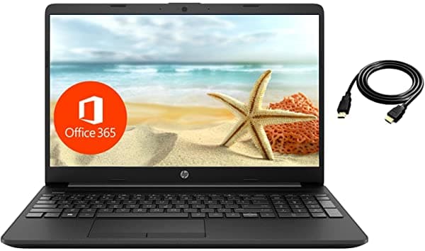2021 Hp - Portátil Delgado De 15.6 Pulgadas Intel N4020 8 Gb Ram 512 Gb Ssd 1 Año Office365 Wi-Fi Doble Núcleo De Hasta 2.8 Ghz Windows 10 S Pantalla Fhd Google Classroom Zoom School Business Ready Rokc Bundle 15-dw1001wm