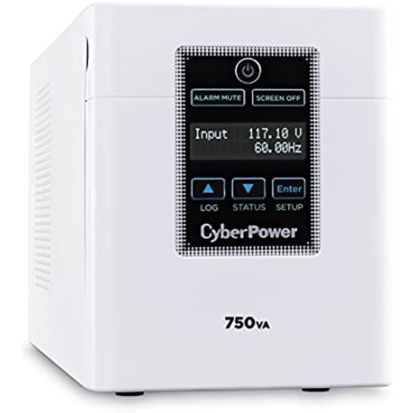 Cyberpower M750L Sistema De Grado Médico 750Va 600W 6 Storkes Avr Tower