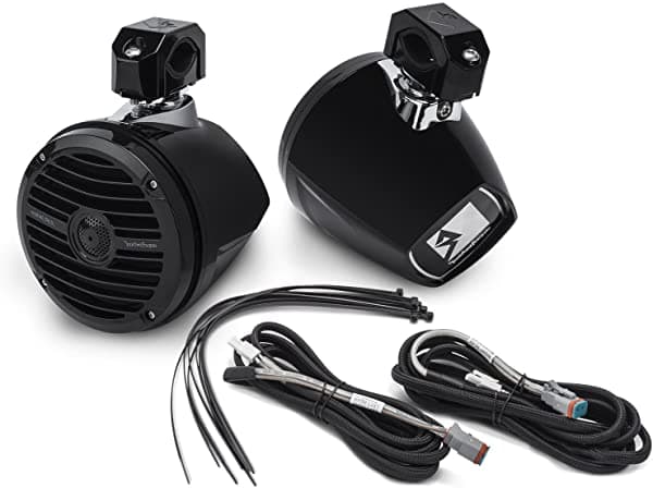 Rockford Fosgate X3-Rear Add On Altavoz Trasero Kit Para Can-Am Maverick X3 X3-Stage2 & X3-Stage3