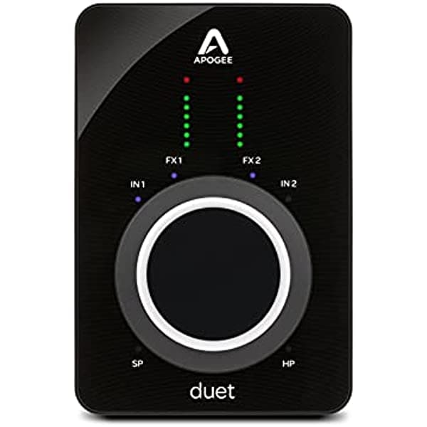 Apogee Duet - Interfaz De Audio Usb De 3 A 2 Canales Para Grabar Micrófonos Guitarra Teclados En Mac Y Pc Ideal Para Grabar Transmitir Y Podcasting Duet 3