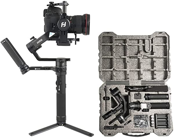 Feiyutech Ak4500 Ess. [Oficial] Estabilizador De Cámara Réflex Digital Cardán Para Sonya6400/A9/A6300/A6500/A7Ii/A7Sii/A7Rii/Canon G7X Mark Ii/G7X Mark Iii/80D/6Dmark Ii/R6/Nikonz30/Z7 Ii/D75 00/D850/ Panso Gh4/Gh5