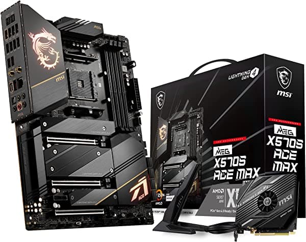 Msi Meg X570S Ace Max - Placa Base Para Juegos (Atx Amd Socket Am4. Ddr4 Pcie 4 Cfx M.2 Ranuras Wi-Fi 6E) 7D50-001R