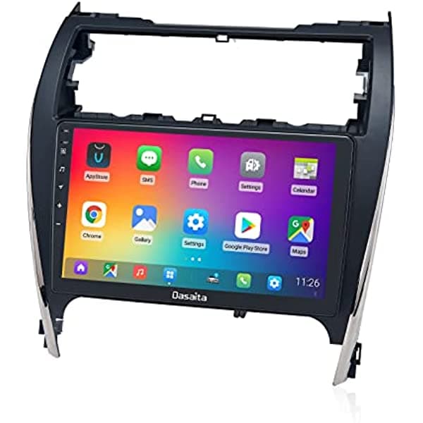 Dasaita 10.2 Pulgadas Para Toyota Camry 2012 2013 2014 Estéreo Para Auto Inalámbrico Carplay Unidad Principal Android Auto GPS Navegación 4G RAM 64G ROM DSP Incorporado WiFi