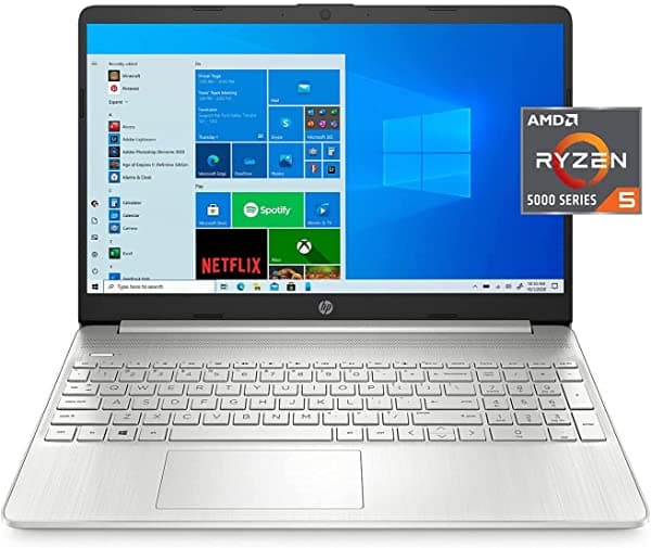 Hp Portátil Premium Wled Fhd De 156" Diagonal | Amd Ryzen 5 5500U De Seis Núcleos | 16Gb Ddr4 | 512Gb Ssd | Windows 10 Home | Con Paquete Hub Usb3.0