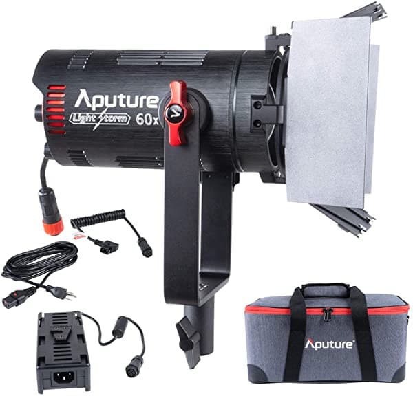 Aputure Ls 60X 60W Video De Led Ajustable De Bes-Color Luz Cri≥95 Tlci 95+ 30000Lux 1M Soporte Control De Aplicación Incorporada 9 Iluminaciones Fx LS 60X-Miv
