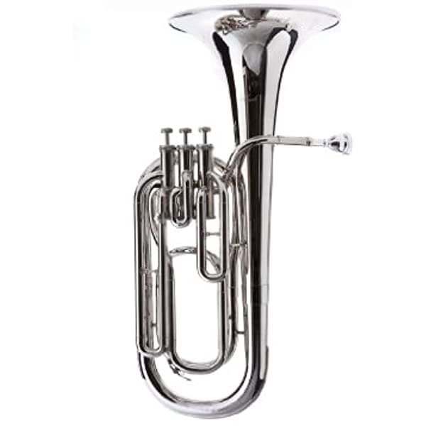 Hawk Wd-Bt512 Bocina De Barítono Con Estuche Y Boquilla Níquel