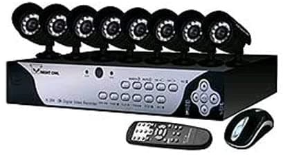 Night Owl Seguridad Productos Fs-8500 8 Canales H.264 Video Seguridad Kit 8 Night Vision Camara