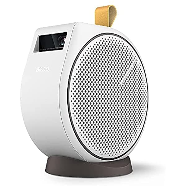 Benq Gv30 Proyector Inteligente Portátil | Altavoz Bluetooth Extra Bajo | Android Tv | Enfoque Automático Y Piedra Angular Vertical | Ángulo De Proyección De 135 Grados | Wifi | Chromecast Y Airplay | Hdmi | Usb-C