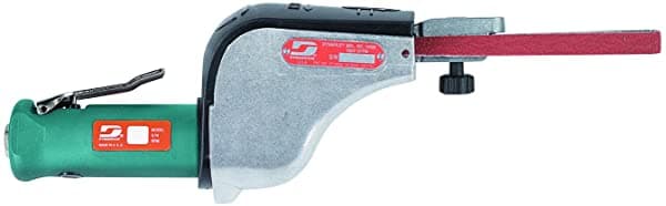 Dynabrade 14000 Dynafile - Herramienta De Banda Abrasiva Para Bandas De 1/8 Pulgadas - 1/2 Pulgadas De Ancho x 24 Pulgadas De Largo Color Verde Azulado