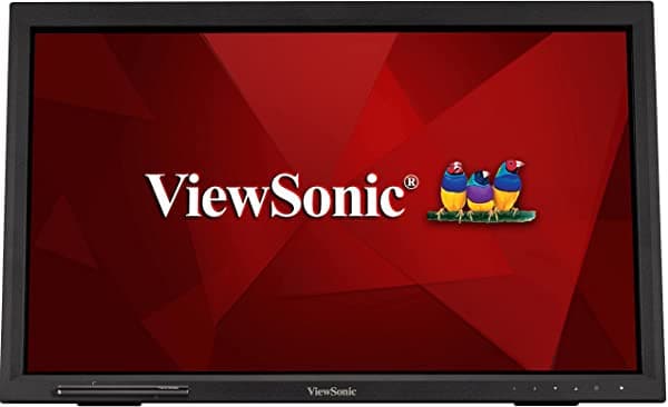 Viewsonic Td2223 - Monitor De Pantalla Táctil Multiinfrarrojo De 22 Pulgadas 1080P Con Cuidado De Los Ojos Hdmi Vga Dvi Y Usb Hub