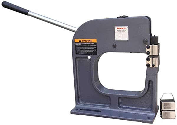 Kaka Industrial Ss-16 Shrinker Camilla De Metal Acero De Calibre 16 203 Cm) Profundidad De Garganta Metal Fabricación Shrinker Camilla