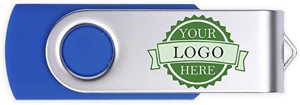 Generic 100 Bulk Personalizado Rotación Pendrive Metal Logotipo Personalizado Usb Flash Drives Almacenamiento