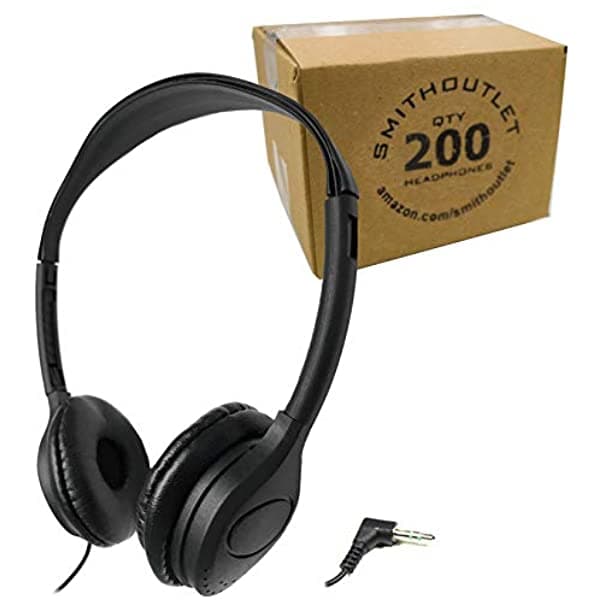 Smithoutlet 200 Unidades) Over The Head Bajo Costo Auriculares En Bulk SG-313