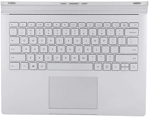 Wendry Tecladoportable Office Teclado Repuesto Microsoft Surface Book 1 1704Silver Wendryiguho8x31w