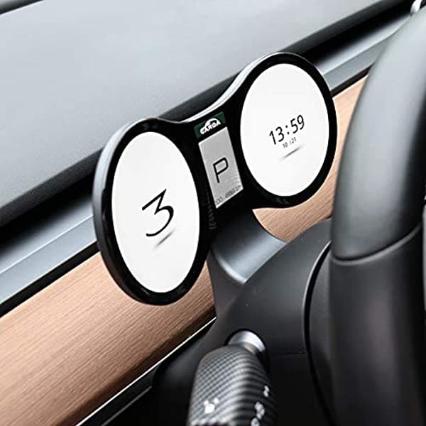Bmzx Pantalla Frontal Tesla Model 3 Modelo Y De Doble Sistema Hud De Panel De Instrumentos BMZXDP