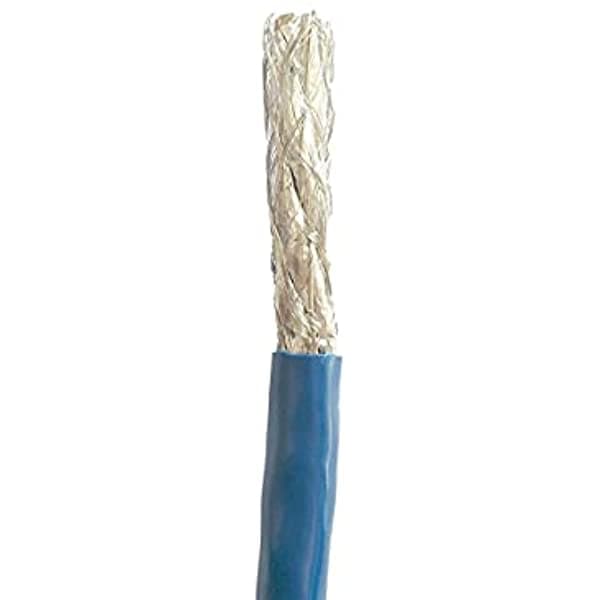 Monoprice Cat8 Cable De Red 1000 Pies Azules | 40G 2Ghz S Ftp Solid 22Awg Serie Entegrada De Cobre Desnudo A Granel 139075