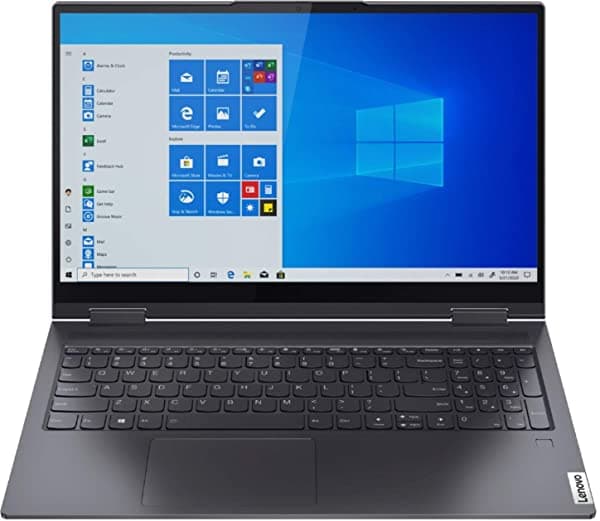 Lenovo Yoga 7i 2-in-1 15.6 FHD Notebook Premium con Pantalla Táctil | 11th Gen Intel i5-1135G7 | 8GB RAM | 256GB SSD | Teclado Retroiluminado | Huella Digital